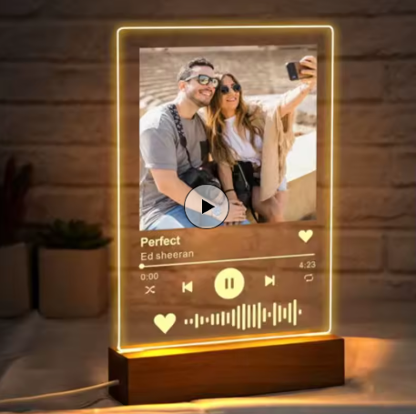 Personalized Couples "Music Plaque"