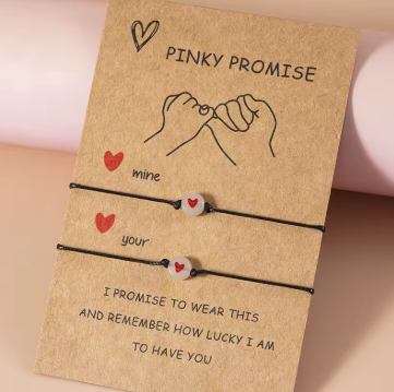 Pinky Promise "Couple Braclets"